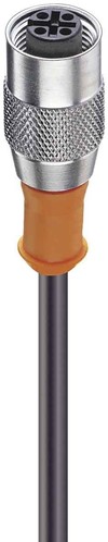 Belden Kupplung m.Schraubver. ger3pol.,M12,5m Kab. RKT 4-3-224/5m
