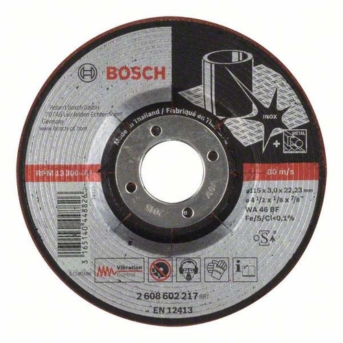 Bosch Power Tools Schruppscheibe 115x3mm 2608602217