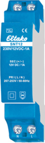 Eltako Schaltnetzteil SNT12-230V/12VDC-1A
