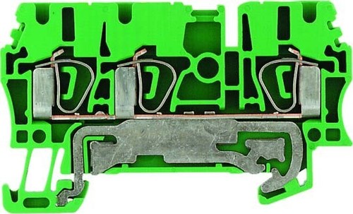 Weidmüller Schutzleiterklemme 2,5qmm gn/ge ZPE 2.5/3AN