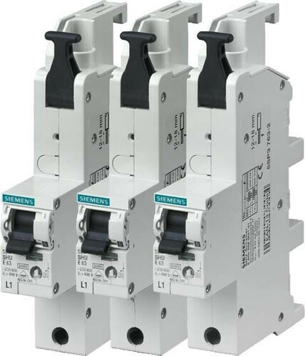 Siemens Dig.Industr. SHU-Schalter 1p,E 50A,230/400V 5SP3750-2 (Satz)