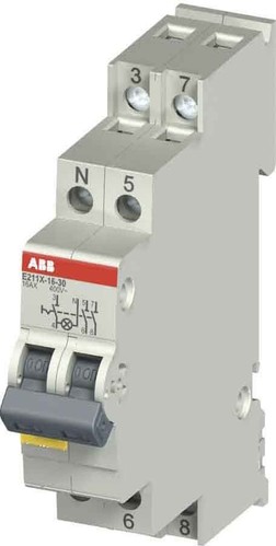 ABB Stotz S&J Ausschalter LED gelb E211X-25-30