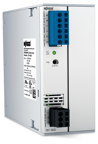 WAGO GmbH & Co. KG Primär getaktete Stromver. Classic,1-phasig 787-1632/000-070 WAGO GmbH & Co. KG Primär getaktete Stromver. Classic,1-phasig 787-1632/000-070