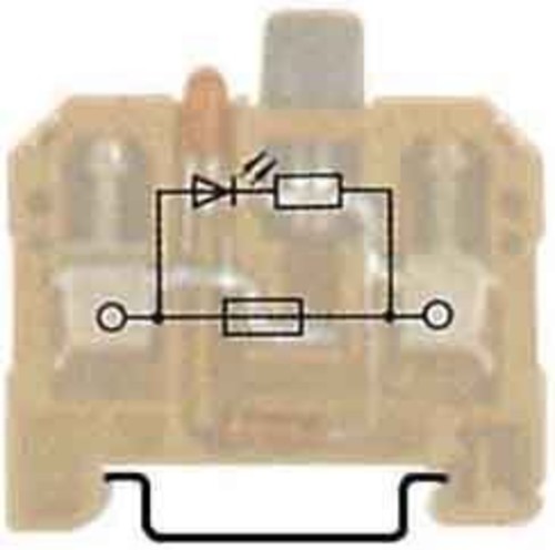 Weidmüller Sicherungsklemme SAKS 1/35G20 LD24VDC