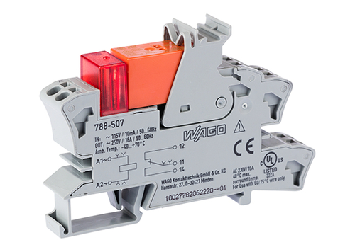 WAGO GmbH & Co. KG Relaismodul AC 115 V 788-507