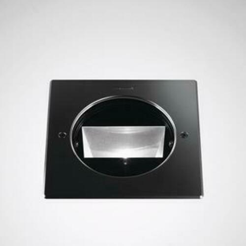 Trilux Abschlussplatte quadrat. Edelstahl 08510PQ