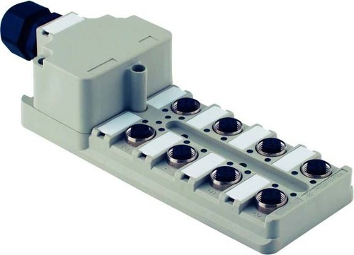Weidmüller Sensor-Aktor-Verteiler kompl.Modul, IP68 SAI-8-M 5P M12