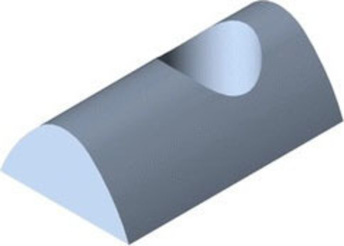Item Nutenstein 8 verzinkt, Stahl M8 0.0.026.18