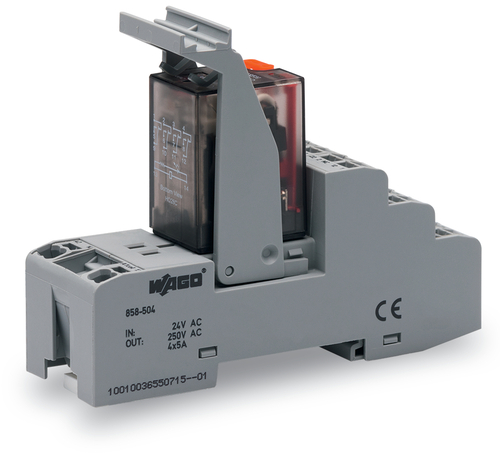 WAGO GmbH & Co. KG Relaismodul AC 115 V,4 Wechsler 858-507