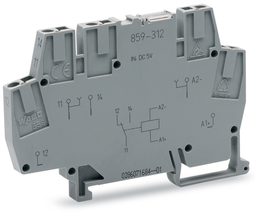 WAGO GmbH & Co. KG Relaismodul DC 5 V,1 Wechsler 859-312