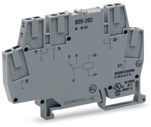 WAGO GmbH & Co. KG Relaismodul DC 36 V,1 Wechsler 859-386