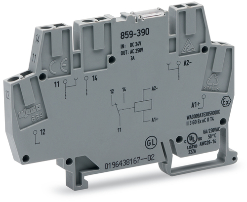 WAGO GmbH & Co. KG Relaismodul DC 72 V,1 Wechsler 859-393