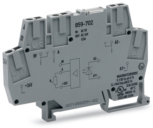 WAGO GmbH & Co. KG Optokopplermodul DC 5 V 859-702