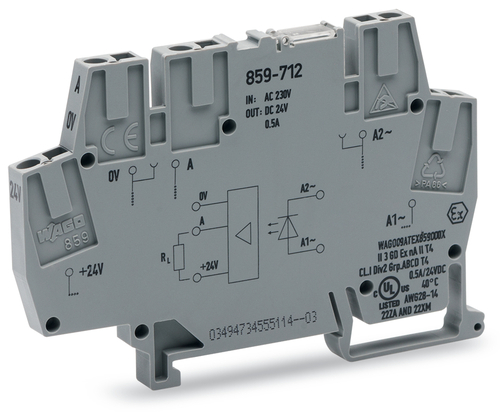 WAGO GmbH & Co. KG Optokopplermodul AC 230 V 859-712