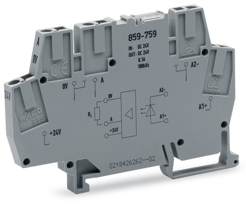 WAGO GmbH & Co. KG Optokopplermodul DC 24 V 859-759