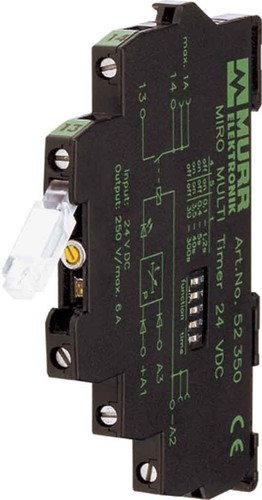 Murrelektronik Zeitrelaismodul 24VDC, 1W 52311