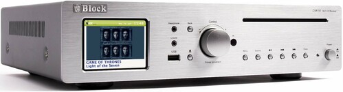 Block CD-Internet-Receiver Diamantsilber CVR-10 dia-si Block CD-Internet-Receiver Diamantsilber CVR-10 dia-si