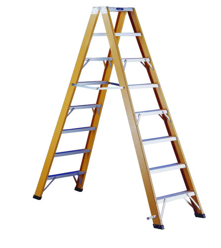 Cimco Werkzeuge Stufen-Stehleiter mit 2x6 Stufen, Höhe 1,50m 146506 Cimco Werkzeuge Stufen-Stehleiter mit 2x6 Stufen, Höhe 1,50m 146506