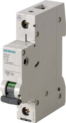 Siemens Dig.Industr. LS-Schalter C40A 1pol 6kA 5SL6140-7 Siemens Dig.Industr. LS-Schalter C40A 1pol 6kA 5SL6140-7