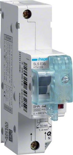 Hager SLS-Schalter 1P Cs-50A Hutschiene HTN150C