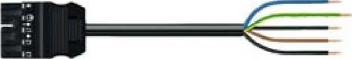 WAGO GmbH & Co. KG Anschlussleitung 5x2,5mmq schwarz 771-9995/207-301