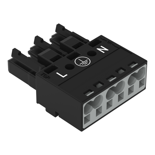WAGO GmbH & Co. KG Buchse 2x0,5-4mmq schwarz 770-203