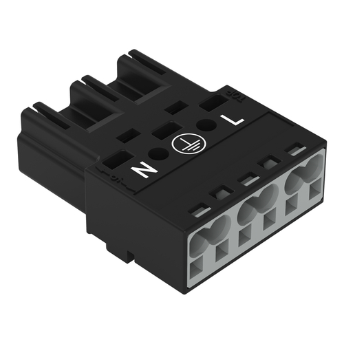 WAGO GmbH & Co. KG Stecker 2x0,5-4mmq schwarz 770-213