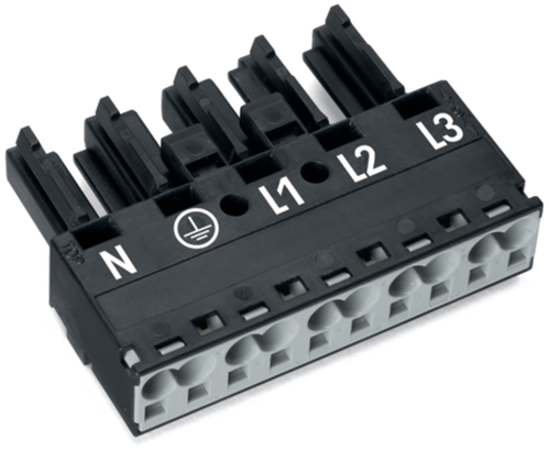 WAGO GmbH & Co. KG Buchse 2x0,5-4mmq schwarz 770-205