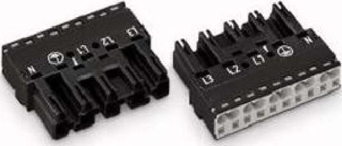 WAGO GmbH & Co. KG Stecker 2x0,5-4mmq schwarz 770-215