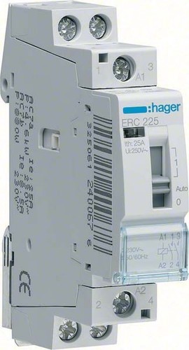 Hager Installationsrelais 16A 2S 24V ERD216
