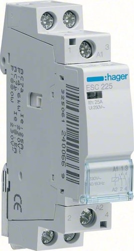 Hager Schütz 25A 1S+1Ö 230V ESC227