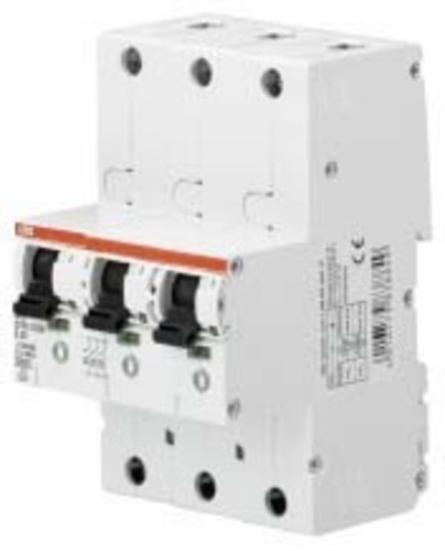 ABB Stotz S&J Haupleitungsschutzschalter 25A K 25kA 3x1P S751/3DR-K25
