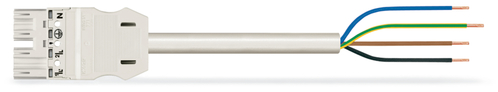 WAGO GmbH & Co. KG Anschlussleitung 4x1,5mmq weiß 771-9994/206-302