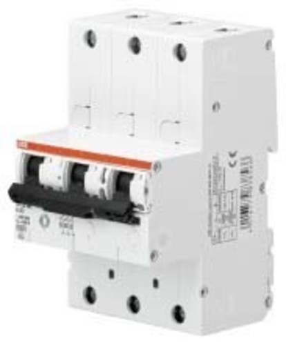ABB Stotz S&J Haupleitungsschutzschalter 63A E 25kA 3P S753DR-E63