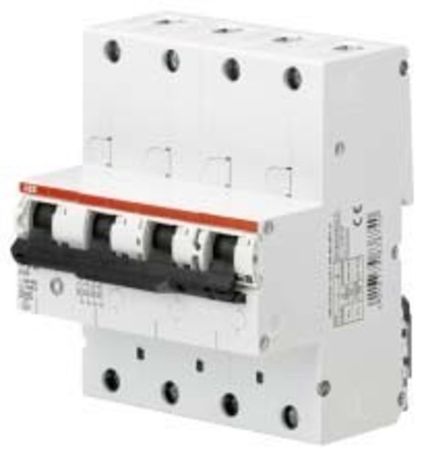 ABB Stotz S&J Haupleitungsschutzschalter 16A K 25kA 4P S754DR-K16
