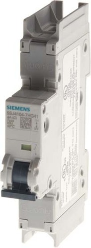 Siemens Dig.Industr. Leitungsschutzschalter 1pol 240V 14kA 5SJ4106-7HG41