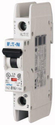 Eaton Leitungsschutzschalter 2A, 1p, C-Char FAZ-C2/1-NA Eaton Leitungsschutzschalter 2A, 1p, C-Char FAZ-C2/1-NA