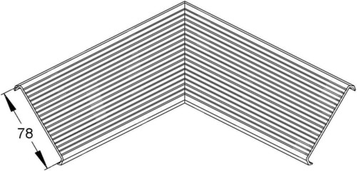 Niedax Inneneckdeckel PDIK 78 W (1Paar)