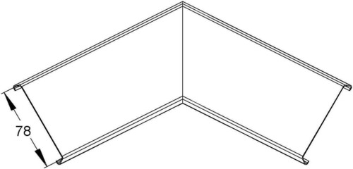 Niedax Inneneckdeckel PDIS 78 A (1Paar)
