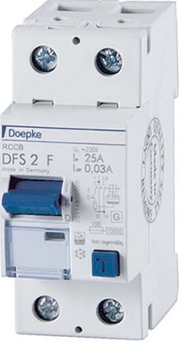 Doepke FI-Schalter DFS2 100-2/0,03-F
