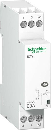 Schneider Electric Hochleistungschütz 20A CT+1S A9C15030