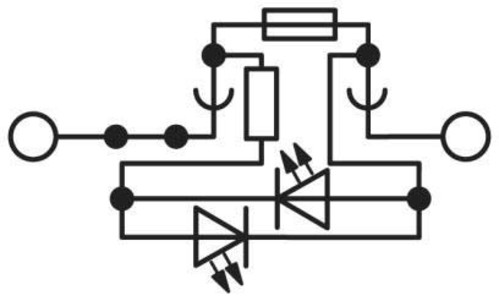 Phoenix Contact Sicherungsreihenklemme PT 6-FSI/C-LED 24
