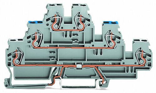 WAGO GmbH & Co. KG Dreistockklemme 0,08-2,5/4qmm N/L 870-558 WAGO GmbH & Co. KG Dreistockklemme 0,08-2,5/4qmm N/L 870-558