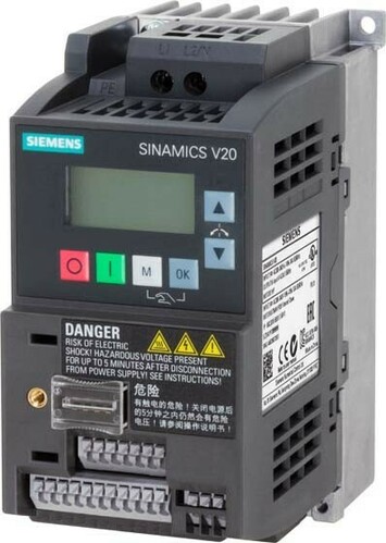 Siemens Dig.Industr. Umrichter SINAMICS 0,75kW m.Filter 6SL3210-5BB17-5BV1