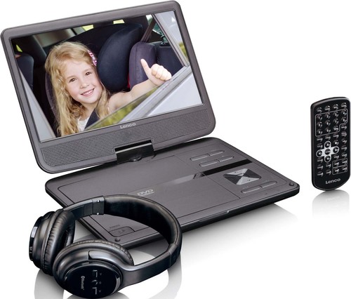 LENCO DVD-Player portable,25,5cm DVP-1017BK