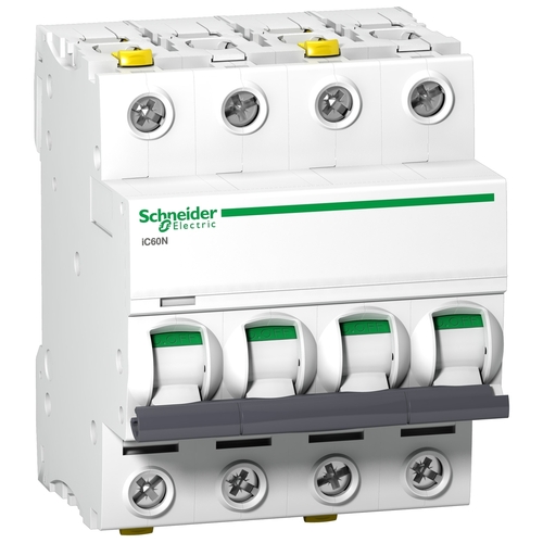 Schneider Electric LS-Schalter 4P 6A B IC60N A9F03406