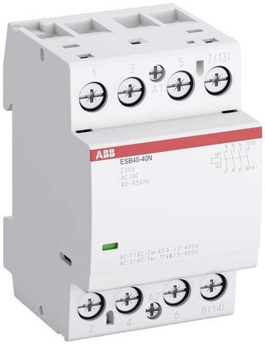 ABB Stotz S&J Installationsschütz 40A 230V AC/DC ESB40-40N-06 R0640