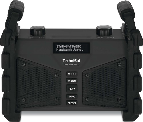 TechniSat DAB+ Digitalradio UKW/IP65/BT,Akku DIGITRADIO230OD sw