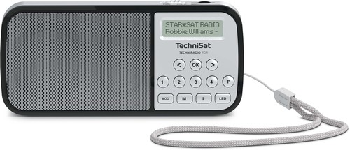 TechniSat DAB+ Taschenradio UKW/USB/LED-Lampe TECHNIRADIORDR si