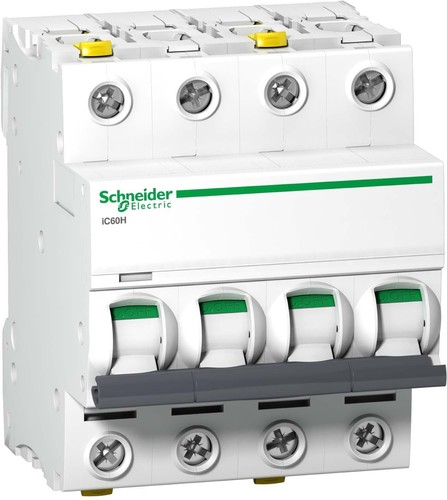 Schneider Electric LS-Schalter 4P 2A C IC60H A9F07402